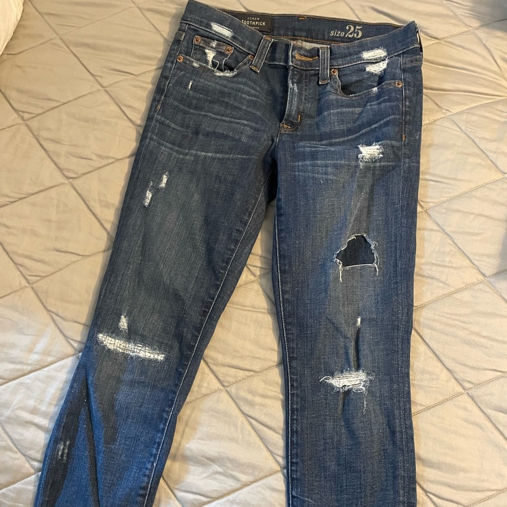 J Crew Toothpick Jeans